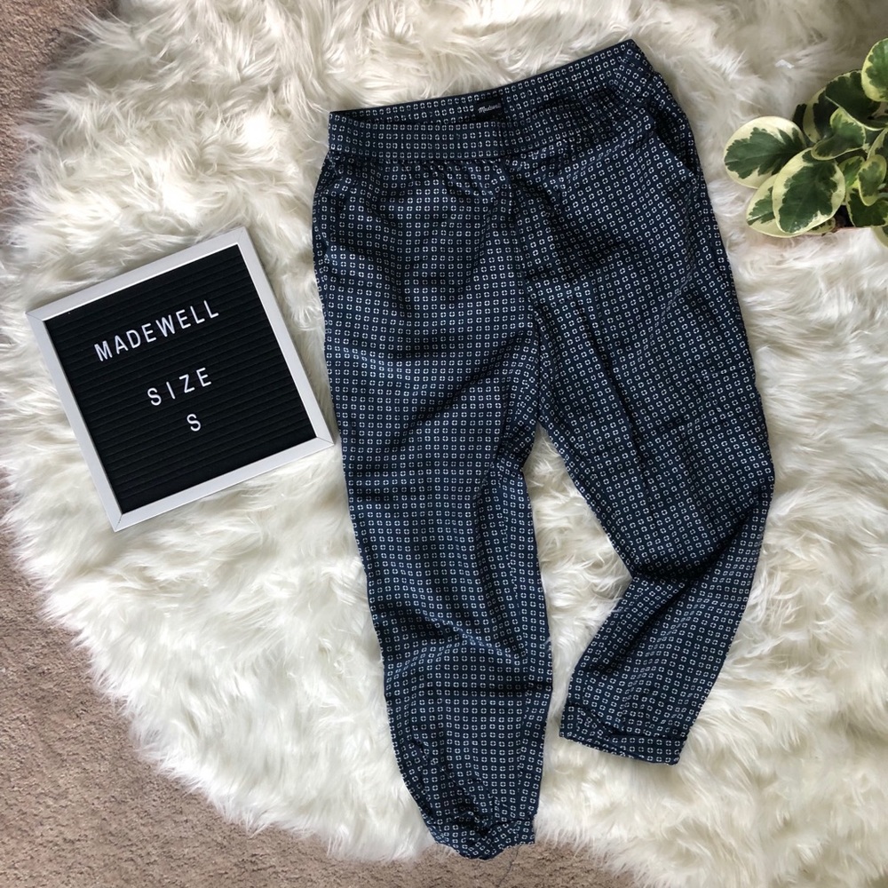 Madewell Loose Fit Cropped Pants